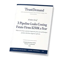 3 Pipeline Leaks Costing Estate Firms $250K a Year — cover